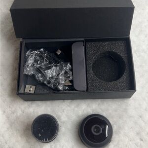 Black Mini Security Camera